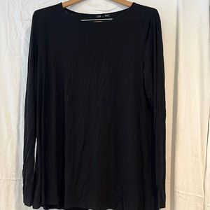 Eileen Fisher black tunic